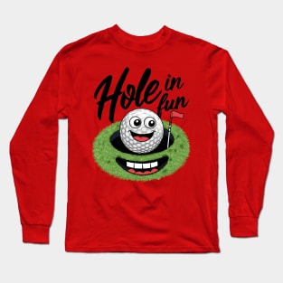 Hole in Fun Long Sleeve T-Shirt